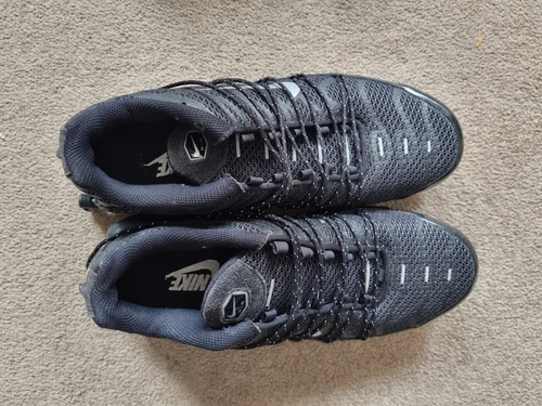 Nike Air Max Plus Tuned TN Utility 2023 Triple Black Silver UK 8 US 9