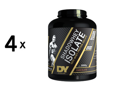4 x Dorian Yates Shadowhey Isolate, Vanilla - 2000g (42,50 EUR/kg)