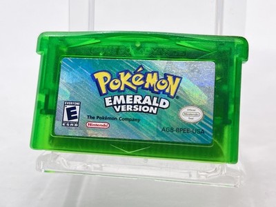 Pokemon Emerald Nintendo Gameboy | AUTHENTIC | NEW BATTERY