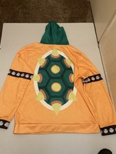 Bowser Hoodie Sweatshirt Mario Broa World Universal Studios Costume Halloween