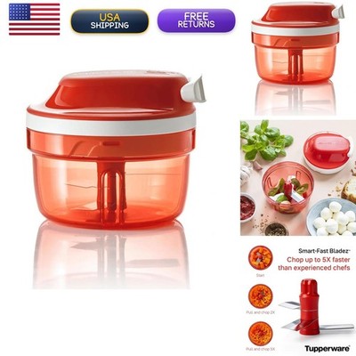 Tupperware Chop 'N Prep Chef - Salt Water Pink/Red