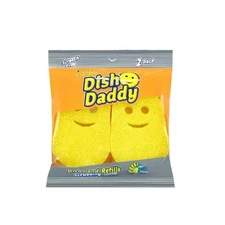 Scrub Daddy Utility Sponge Refills Yellow For Dish Daddy Cleaning Tool