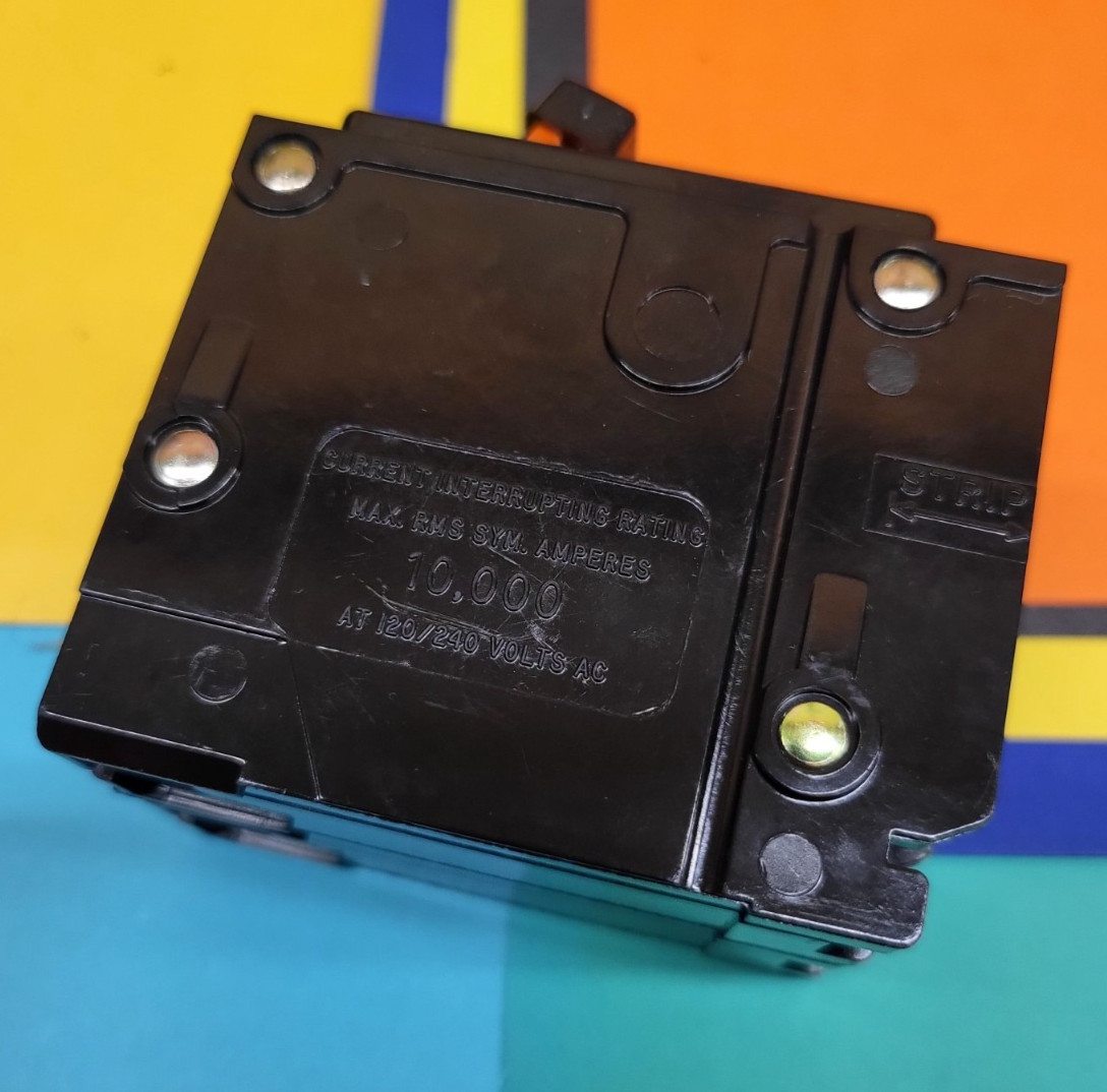 BRYANT / WESTINGHOUSE 60 AMP 2-POLE CIRCUIT BREAKER BR260 DOUBLE POLE 240 VOLT