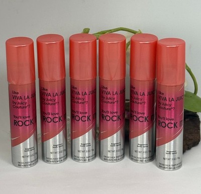6x Designer Imposters Fragrance Body Spray - Rock It! - .5 fl oz - New