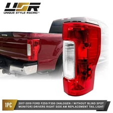 Tail Light Halogen - w/o Blind Spot "Right" For 17-19 Ford F250 F350 Super Duty