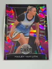 2025 Leaf Metal Women Of Sport Base Purple Crystal #43 Hailey Van Lith 1/1