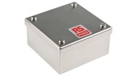 Obudowa Do Adaptacji, Stal Nierdzewna 304 Satynowy 0 Knockouts 100Mm X 100 Mm X