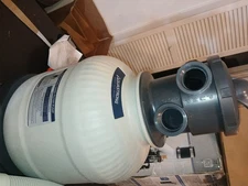 NEW Aquastrong Above Ground Pool Filter Pump SFPV122T 3/4HP 12” Tank 14,000 Gal.