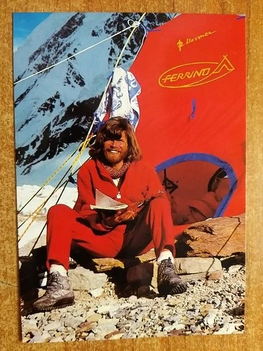 Reinhold Messner - Original Autograph.
