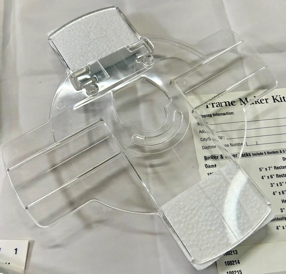 RotoZip Saw Rotary Tool Picture Frame Maker Kit Accessories All New Parts Nice - Image 4 of 4