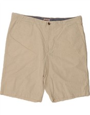 MERONA Mens Chino Shorts W42 2XL Beige Flecked Cotton DE49