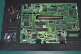 NEO GEO AES AES3-5 Console Full Recap NEOGEO SNK, YPbPr out, Joystick Sanwa