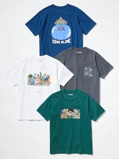 T-shirt Uniqlo UT Dragon Quest 40th Anniversary RPG Curation stock limité rare - Photo 1/1