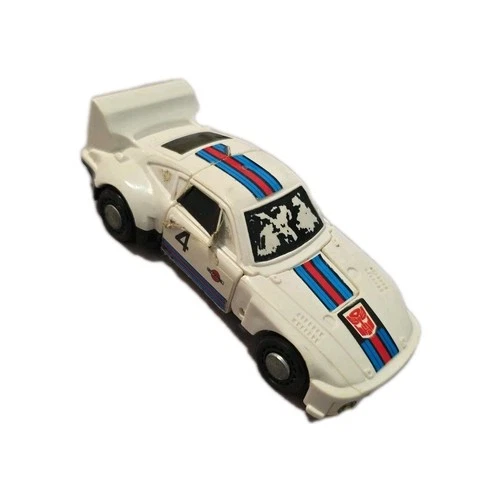 Vintage Transformers G1 Autobot Pretender JAZZ INNER ROBOT Race Car Hasbro 1989