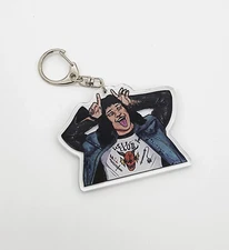 Stranger Things Inspired Eddie Munson Keychain