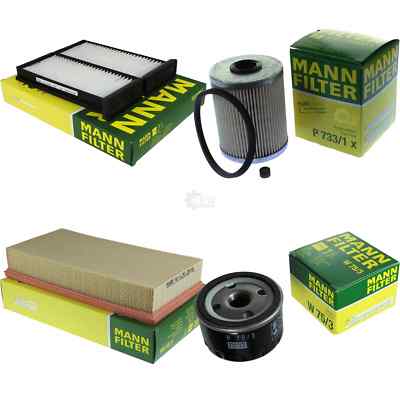 MANN-FILTER PAKET für Mitsubishi Carisma DA_ 1.9 DI-D Space Star DG_A