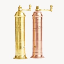 Europäische 2er Set Alexander Messing Pfeffermühle #104 9" Kupfer Salz 408 8" Atlas