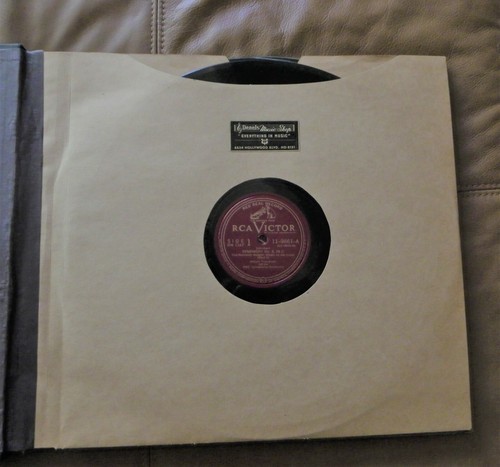 Schubert “Symphony No. 9 In C RCA Victor Red Label 6 Vinyl Records DM-1167, 1948 - Picture 4 of 7