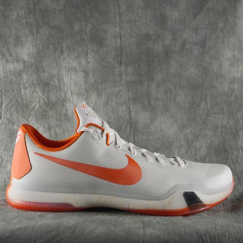 Nike Kobe X 10 TB Low 813030 180 Basketball Texas Longhorn Size 17.5 NEW #000271 - Picture 10 of 13