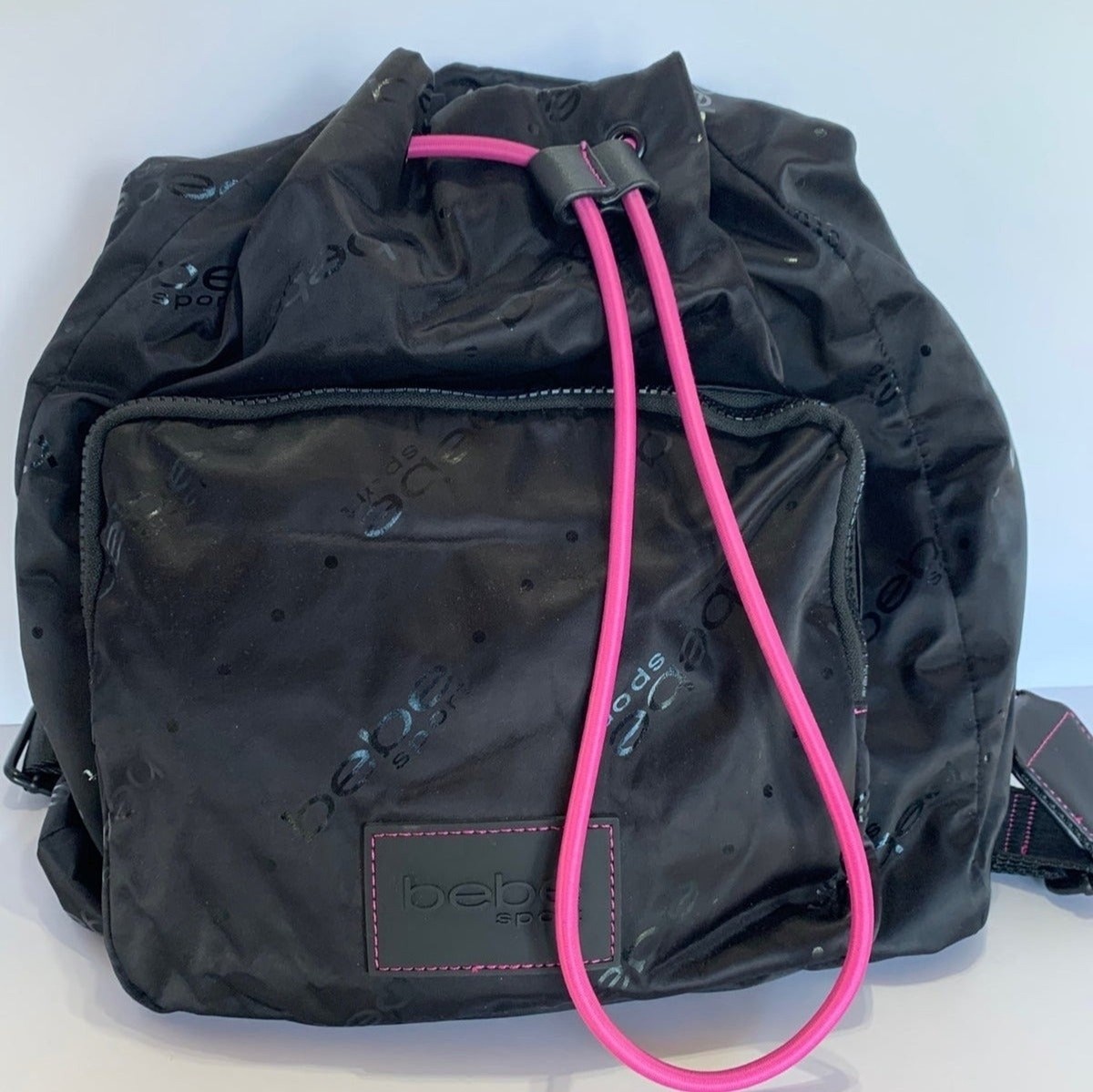 bebe Sport Black Backpack Free Bebe and Puma backpacks with laptop holders main image 4