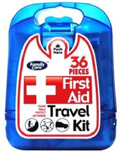 (24) Coralite First Aid Travel Kits Bandages Latex Free Assorted Colors - Picture 3 of 3