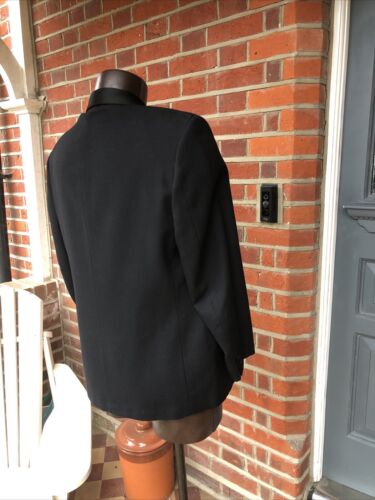 VINTAGE SUMRIE MADE IN ENGLAND SHAWL COLLAR EVENING JACKET TUXEDO, BLACK, 42R - Picture 11 of 20