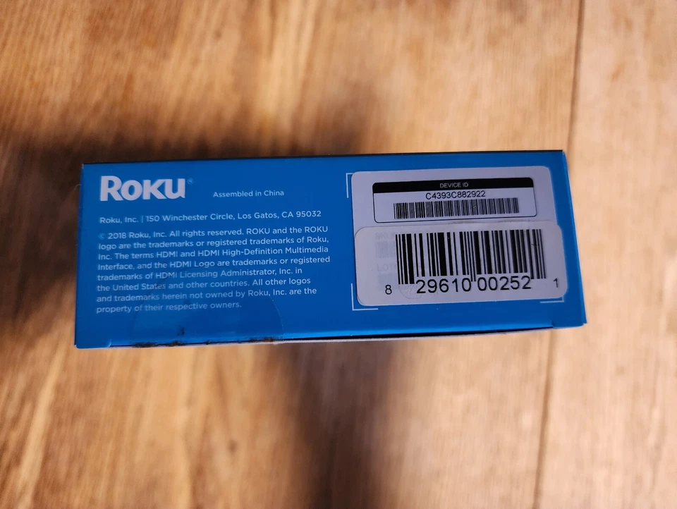 Transmisor multimedia Roku Express HD modelo 3900RW negro nuevo en caja Foto 4 de 4