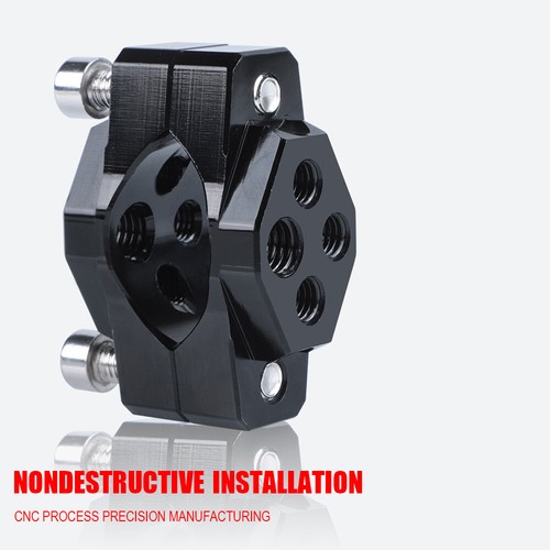 1X Abrazadera de montaje en tubo de horquilla delantera para motocicleta Soporte de luz antiniebla 22-32 mm - Imagen 7 de 12