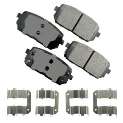 Disc Brake Pad Set-ProACT Ultra Premium Ceramic Pads Akebono fits 2007 Kia Rondo