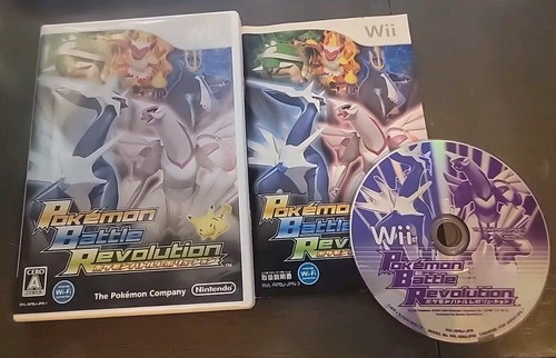 Japanese Pokemon Battle Revolution Wii, 2006 Version Complete in Box CIB - Picture 2 of 5