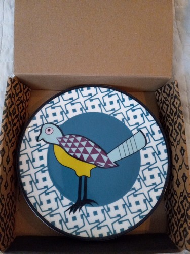 IMAGES D'ORIENT Birds Of Paradise Plate. Jade Porcelain - Picture 2 of 9