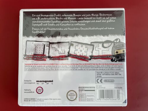 3DS PAZURU - NINTENDO Very Rare Game New Sealed UK Version 3DS - Picture 3 of 3