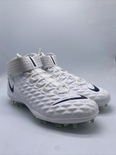 Nike Force Savage Pro 2 Mid White Football Cleats AH4000-100 Men  s Size 14