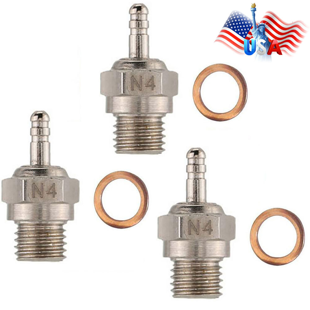 Redcat Racing TEAMWILL 3Pack N4 Super Duty Medium Glow Plug For Traxxas 3232X 1/10 T-Maxx 2.5/3.3 : Buy Online At Best Price In KSA - Souq Is Now Nitro Rc Truck - Foto 10