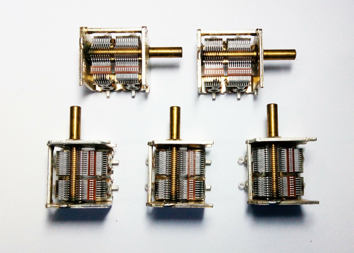 5 X ALPS Variable Capacitor 25 - 450pf for Crystal Radio