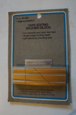Realistic Tape Editing Open Reel & Cassette Splicing Block 44-224 Audio Vintage