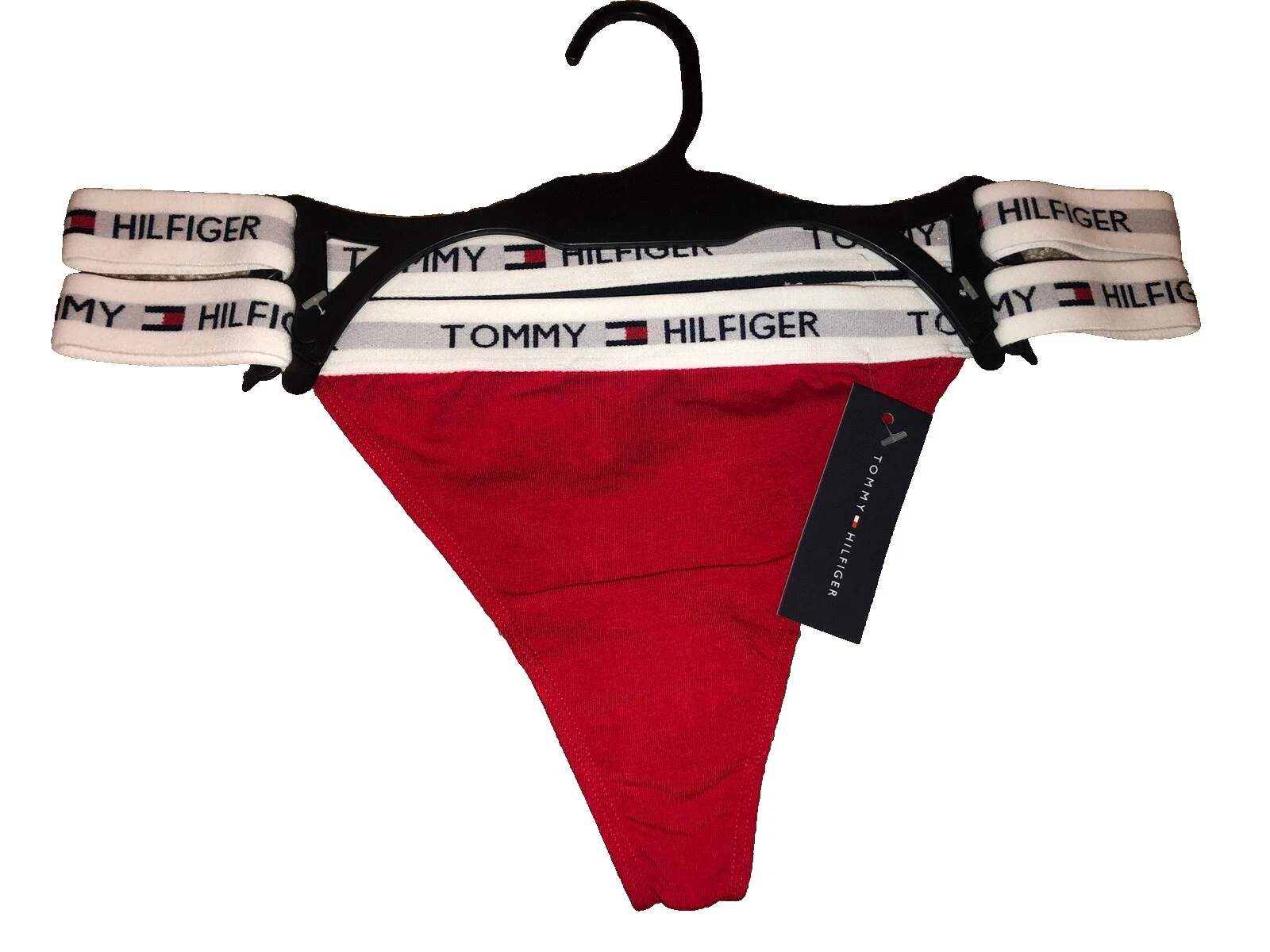 Tommy Hilfiger女式涤纶丁字裤