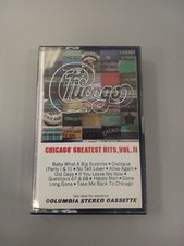 Chicago Greatest hits Vol 2 II Cassette Columbia 1981 CT 37682