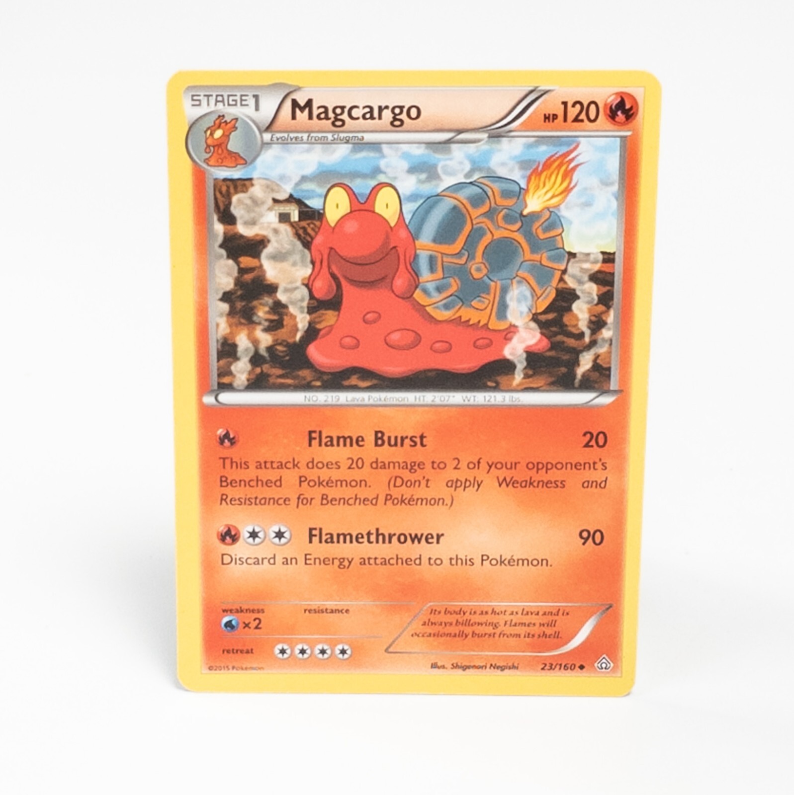 Magcargo 23/160 Pokemon XY - Primal Clash Uncommon NM