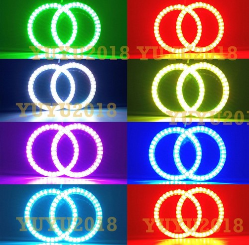 Anillo halo RGB remoto Bluetooth para Nissan 350Z 2006-2009 faro luz LED DRL - Imagen 14 de 17