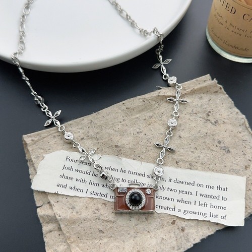 Brown Sweater Necklace Vintage Sweater Chain Gifts Jewelry Accessories - Picture 7 of 15