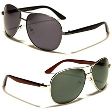 Air Force Plastic Arms Men's Metal Sunglasses