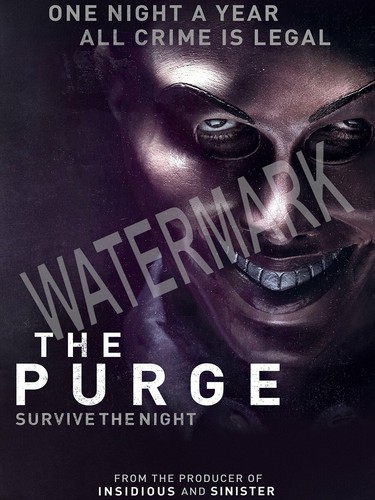 The Purge Horror Movie High Quality Metal Magnet 2.7x4 inches 8841 - 第 1/5 張圖片