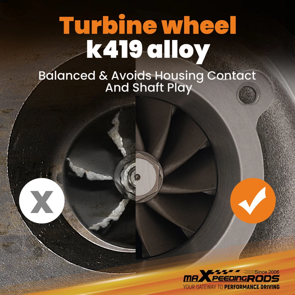 Billet K03 Turbo mejorado para Hyundai Veloster Kia Forte Koup 1,6 L 28500-2B700 Foto 4 de 4