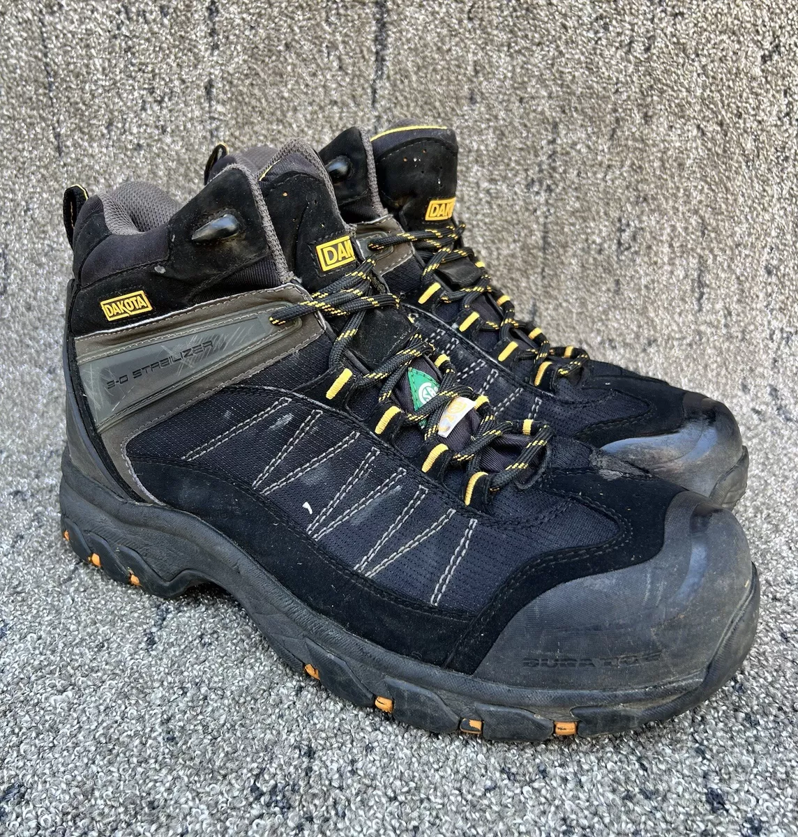DAKOTA Men s Mid Cut Work Boots 26039 Steel Toe Composite Plate