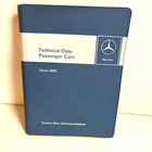 Mercedes-Benz Technical Data Passenger Cars 1966 Service Book- Vintage Manual