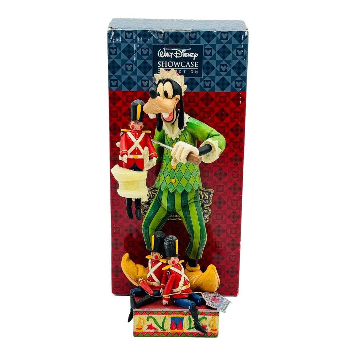 Jim Shore Disney Santa's Goofy Helper Figurine #4005627