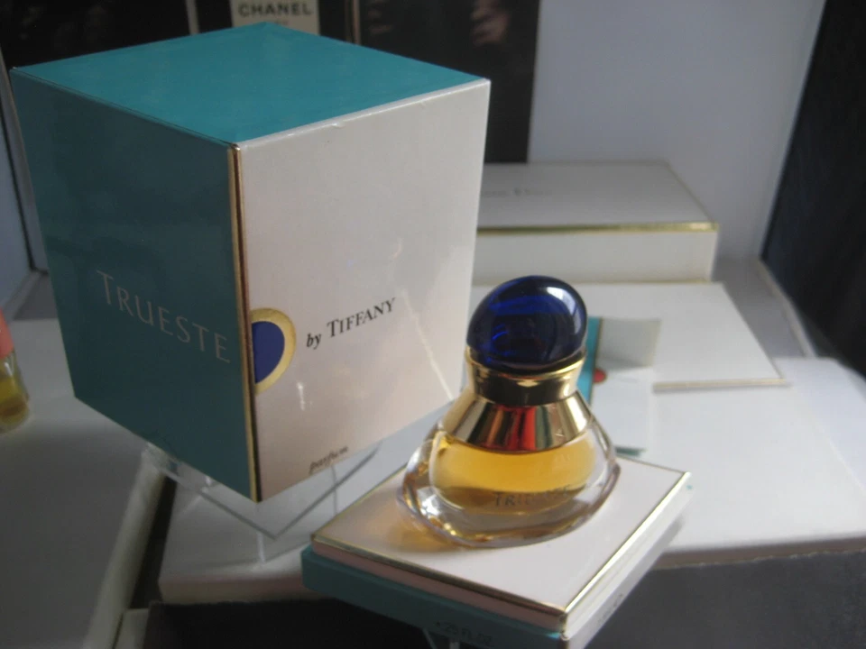 🎁Vintage 0.25 OZ Nuevo **PERFUME Perfume Puro Tiffany & Co. Trueste Foto 3 de 4