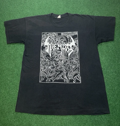 Threnody Ode To Lamented 90s Progressive Death Metal 1990s vintage concert t-shirt, vintage, size XL, single stitch, B+ condition