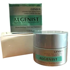 ALGENIST Genius Ultimate Anti-Aging Cream with Agluronic Acid 1 oz Sealed w/Box